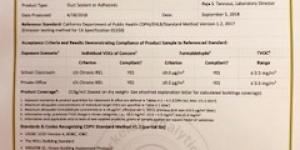 Aeroseal VOC Compliance Cert